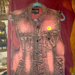 Punk BattleVest With Spikes Vintage Thrash 90s Skater Punk